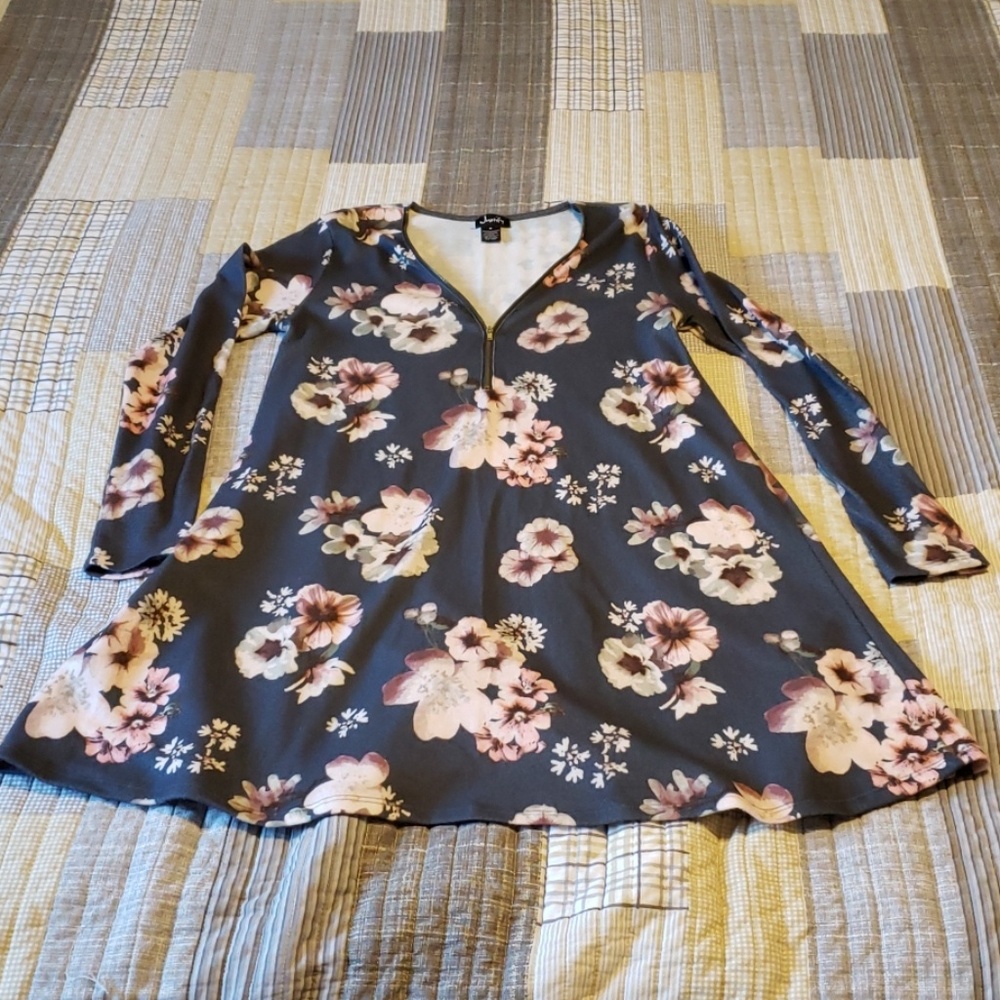 Floral Sweater Dress